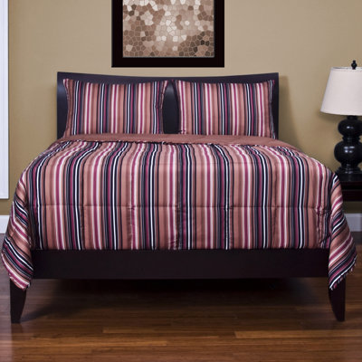 Rockin Stripe Polyester Striped Duvet Cover