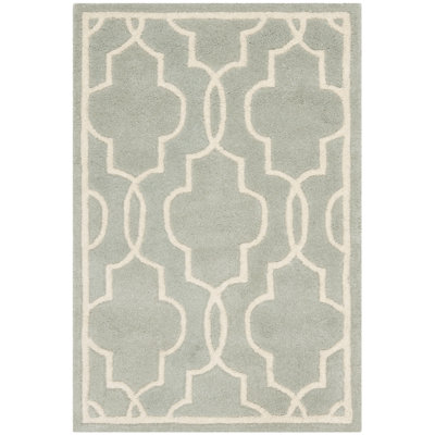 Carolene Hand Tufted Wool Geometric Rug