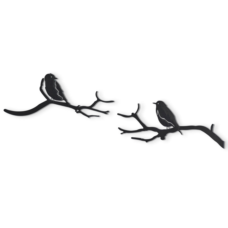 Ensemble de deux oiseaux 12,5 x 5