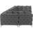 Tremblay 228" Wide Velvet Reversible Modular Corner Sectional-82750566