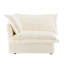 Canapé LSF avec 1 coussin - crème
