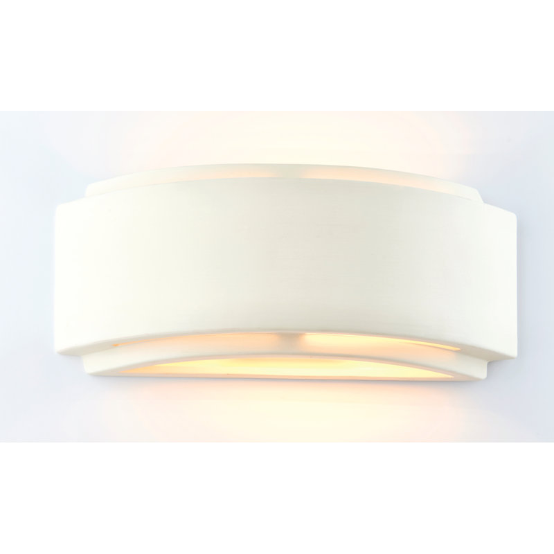 Oxbrooke Ceramic Flush Mounted Sconce