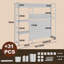 Manufactured Wood Desk Organiser