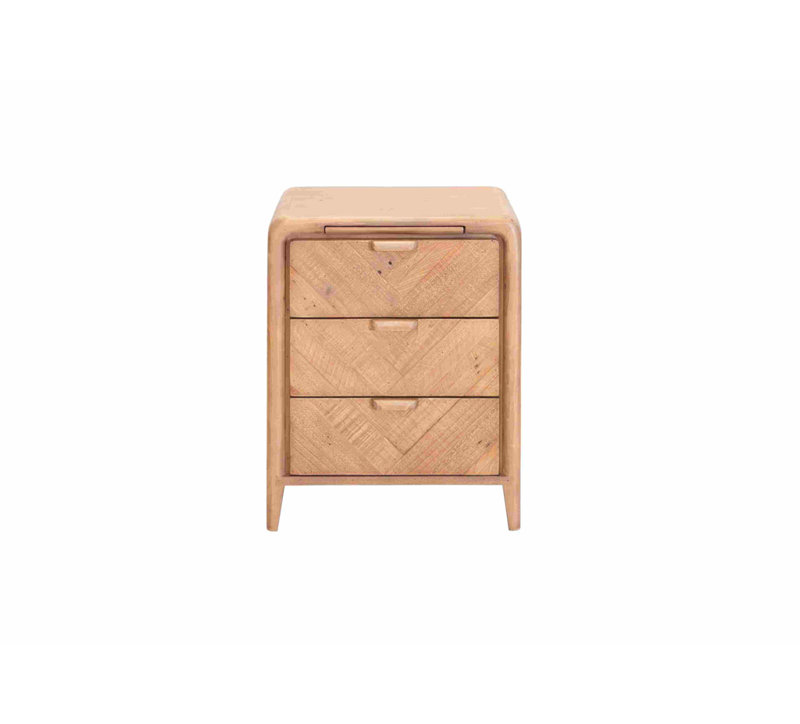 55 cm W Bedside Table