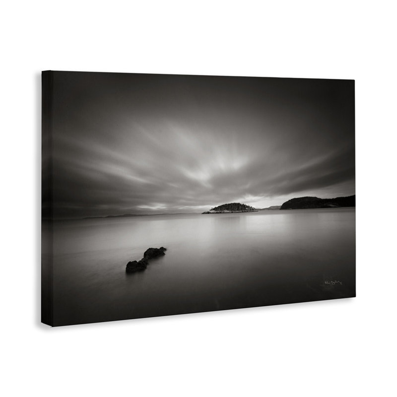Art mural sur toile Decept Pass Scene par Alan Majchrowicz, H 20 po x l 30 po
