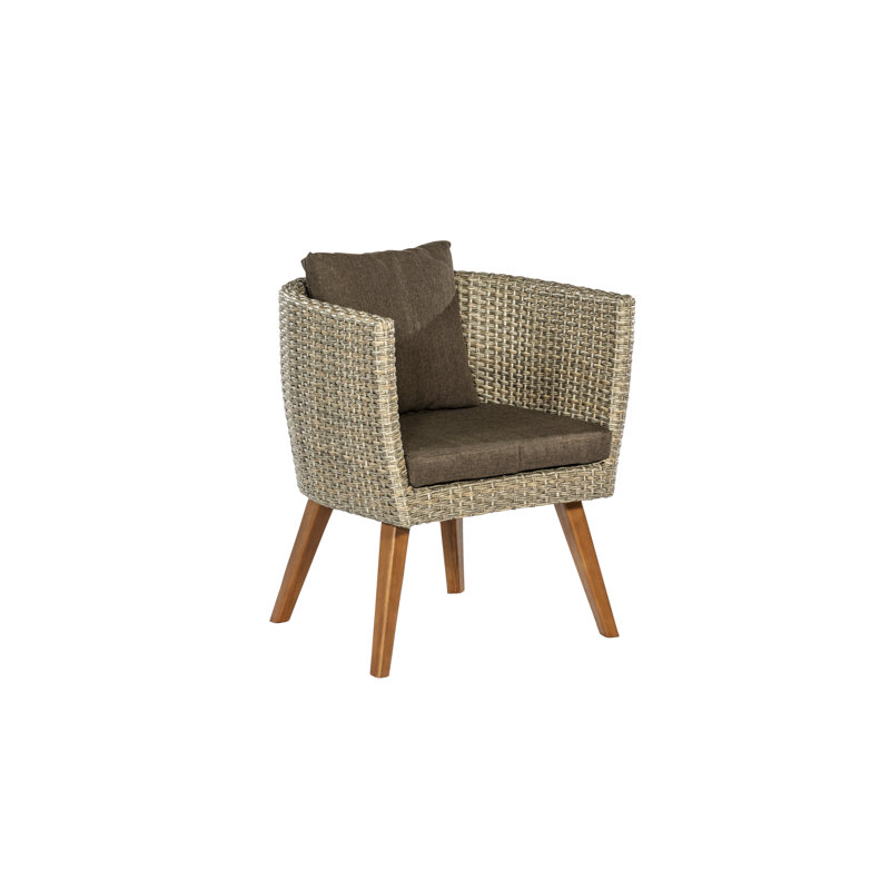 Lanora Wicker Outdoor Lounge Chair