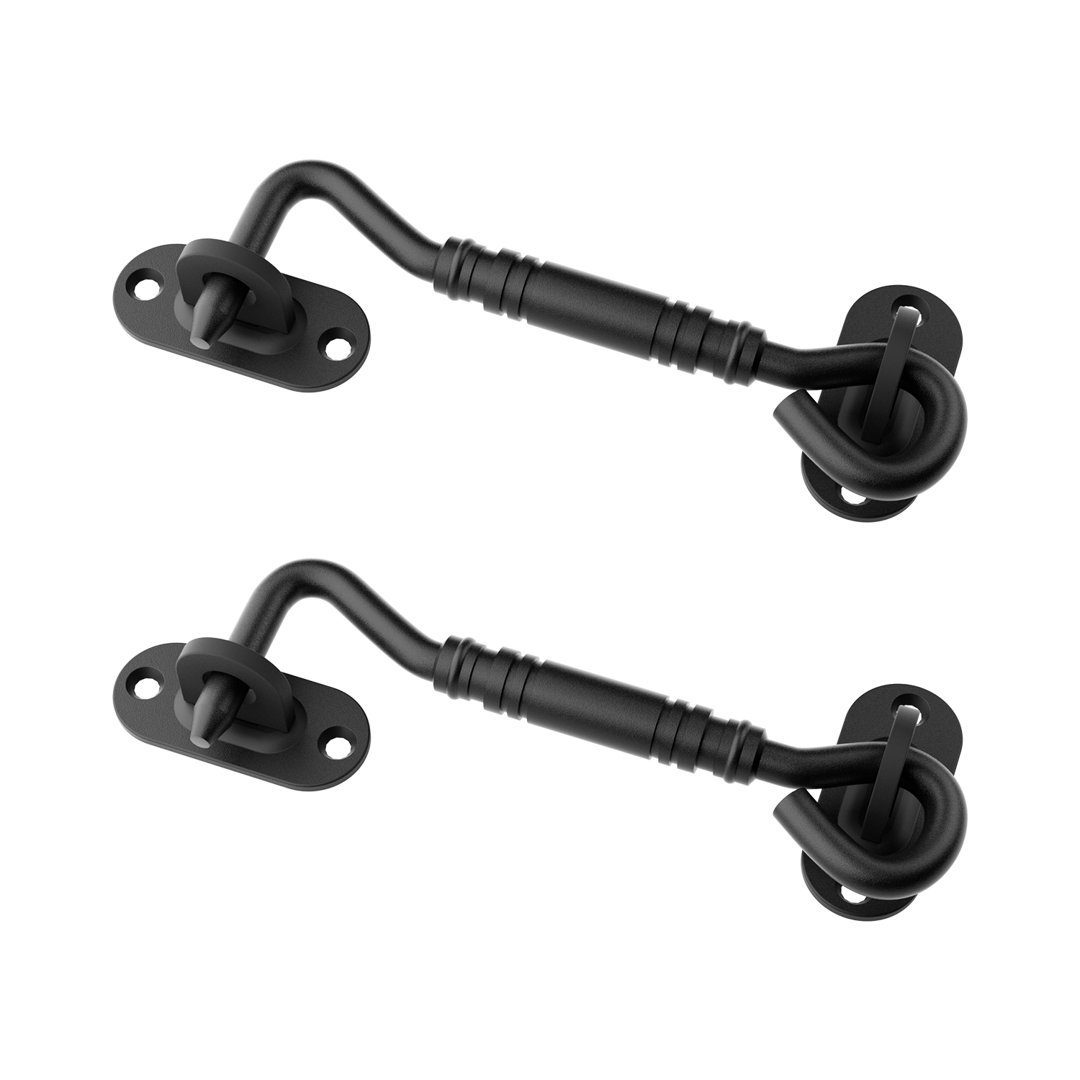 Kaitlin Sliding Barn Door Latch Barn Door Hardware (Set of 2) George Oliver