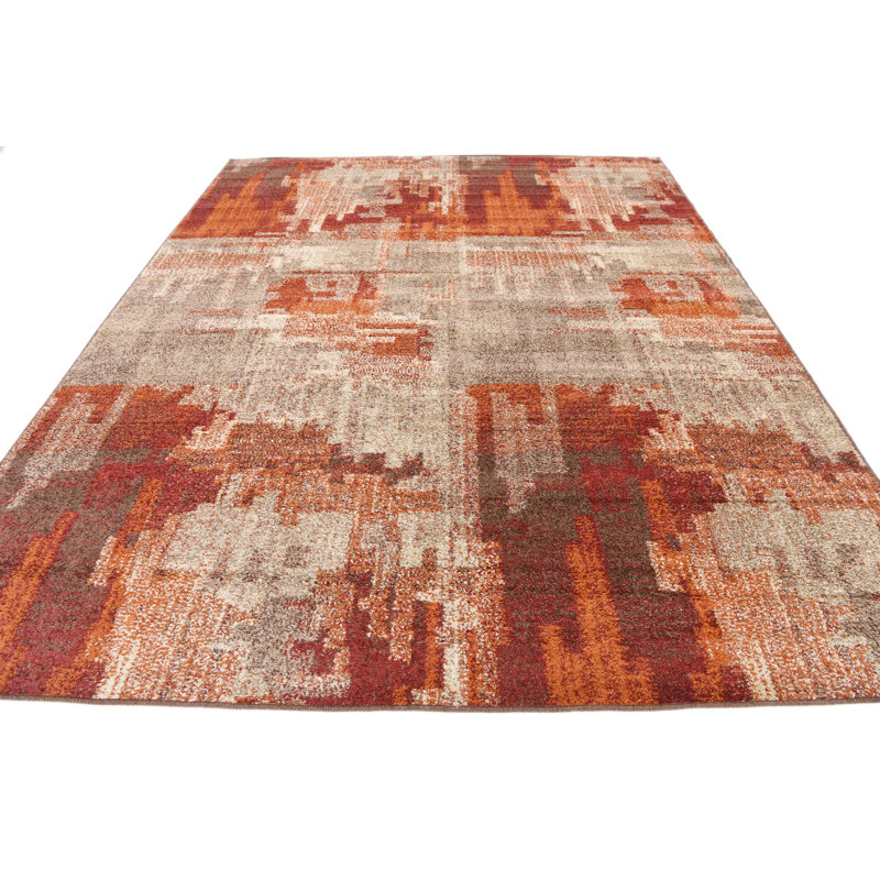 Abstract Area Rug, Rectangle 61 x 91cm