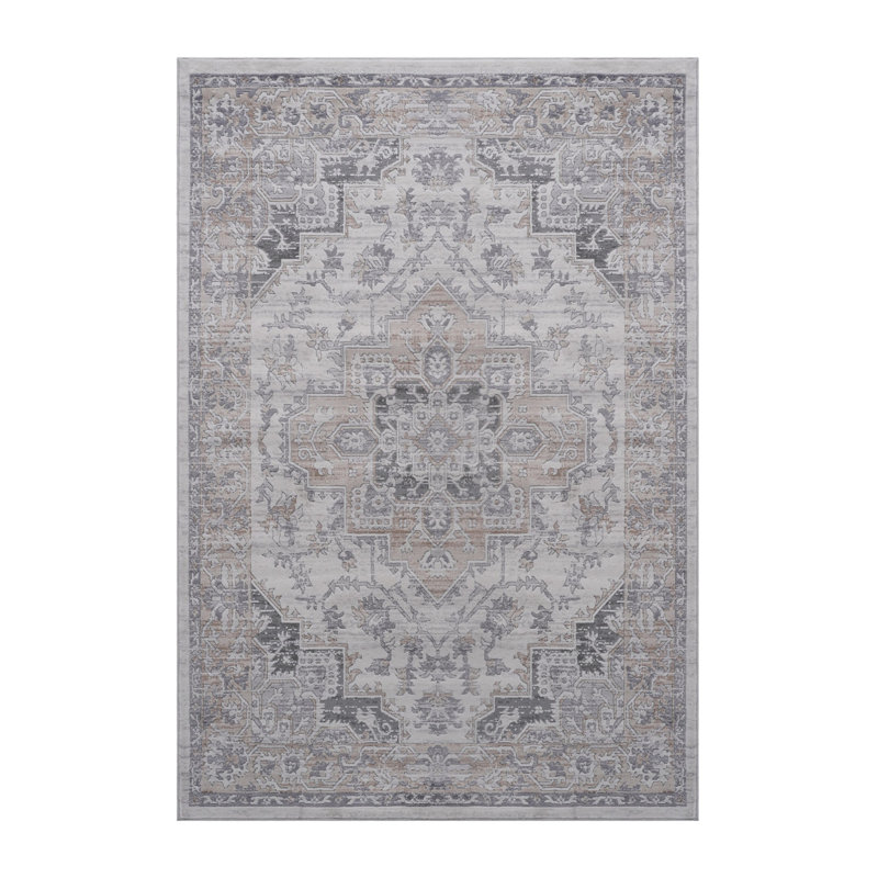 Lint-free, stylish, stain-resistant area rug, Rectangle 7'9" x 10'