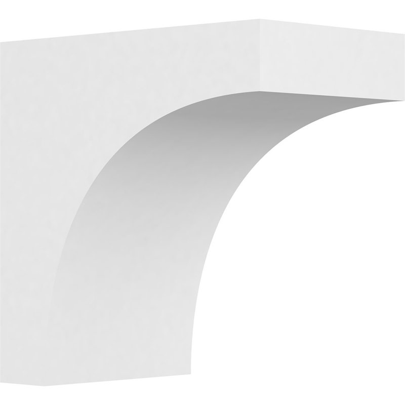 Corbeau standard en PVC de qualité architecturale Stockport, H 12 po x l 7 po x P 12 po