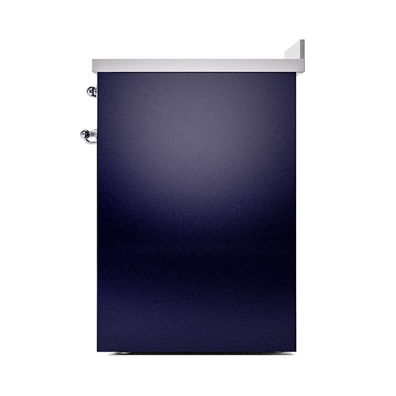 ILVE Nostalgie II Noblesse 30 in Induction Range, Midnight Blue/Chrome