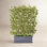 72" H Artificial Bamboo Privacy Screen with Planter
