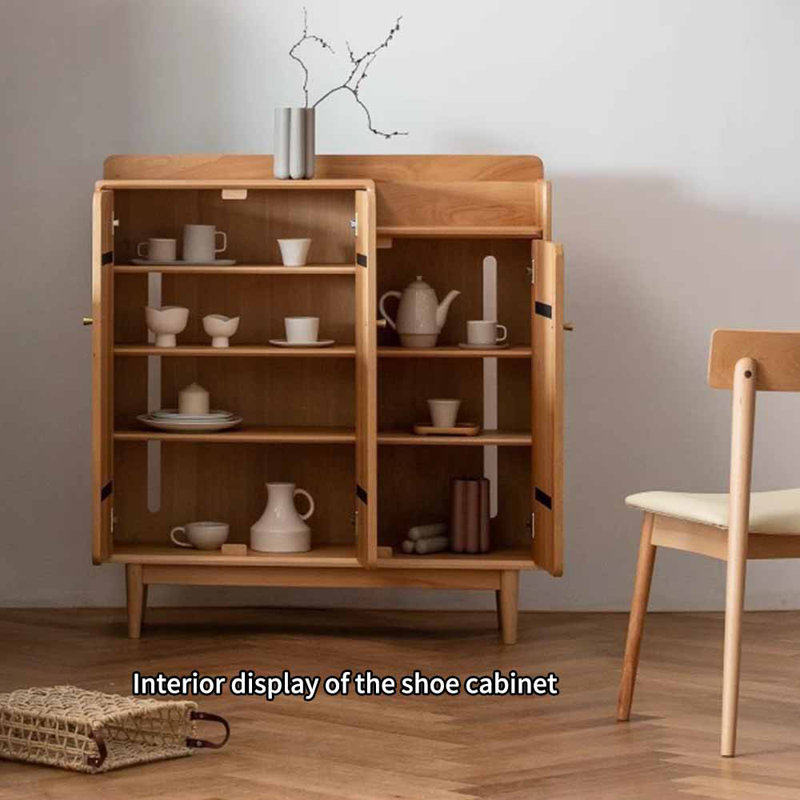 Magnifique armoire à chaussures de style américain, Burlywood