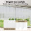  Lace Curtain with Curtains White Polyester Window Treatments Decor-1759773363