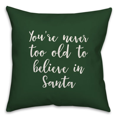 Solid Colour Reversible Throw Pillow