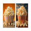 Golden Era Cinéma Popcorn Bowl - Ensemble de 2 impressions sur toile Popcorn-1205373818-1205373823