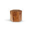 Honey Comb Solid Wood Block End Table-125005779