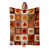 Patchwork de feuilles d'automne sélectionné