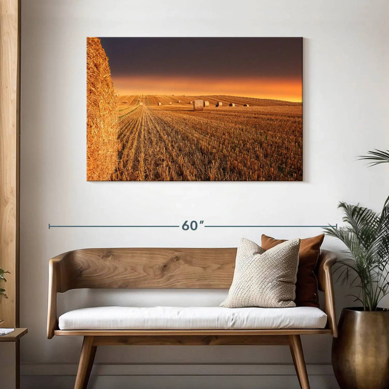 Balles Alvord au coucher du soleil, H 30 po x l 45 po
