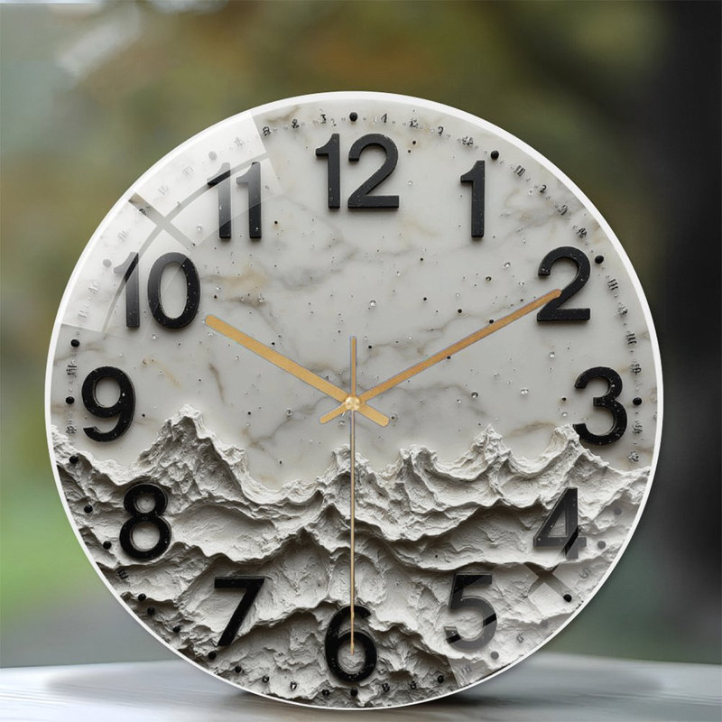 Horloge murale Marble Mountain
