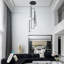 Luminaire suspendu lustre 6 lumières Clatterbuck