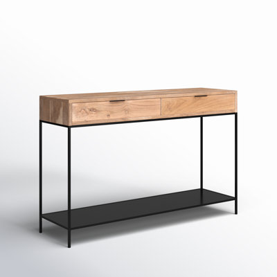 Theo 48'' Solid Wood Top Console Table