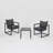 Blazewood 2 - Person Seating Group with Cushions-897125536