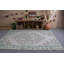 Tapis rétro, tapis verts tissés à la main, tapis frais, grands tapis de 5,5 pi x 8,9 pi, tapis turc