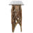 Mendes 59'' Glass Top Console Table