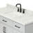 Jameal 48'' Solid Wood Single Bathroom Vanity with 0.75'' Carrara Marble Top Sink-105505378-67867328-113206246