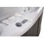 USA Spas 110 Volt 2 Person 16 - Jet Acrylic Oval Plug And Play Hot Tub with Ozonator in Grey