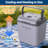 30 L Electric Cooler and Warmer with Handle 32 QT Portable Thermoelectric Fridge 110 V AC & 12 V Adapter 32-131 ℉ Car Fridge Cooler for Camping Travel