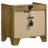 Packard Medium Oak 1-drawer Nightstand