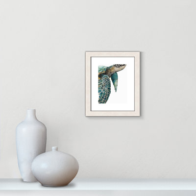 Grande tortue de mer - reproduction de cadre photo