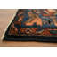 Tapis géométrique en laine 4 x 7