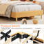 Structure de lit tête de lit Scallop Boucle-1431135377-1431135378