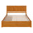 Nantucket Solid Wood Platform Bed with Panel Footboard and Storage Drawers-96140419-96140420
