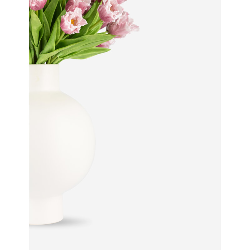 Zelie Realtouch Tulip Arrangement, Purple