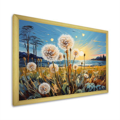 " Landscape Vangogh Dandelions Field I "