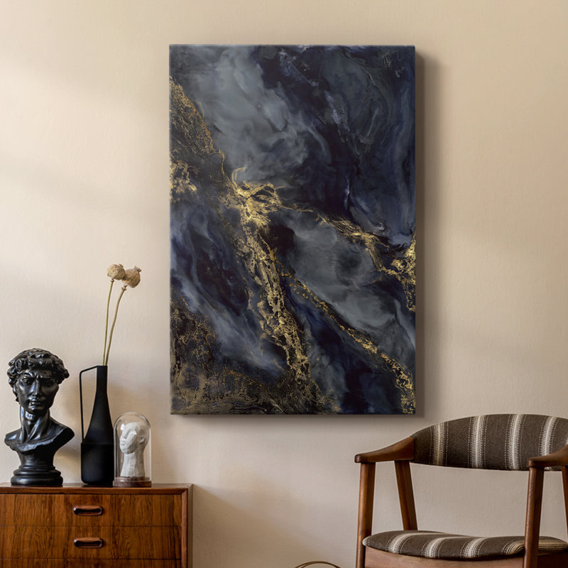 DreamersPeinture sur toile tendue - Cavas de galerie sur mesure, H 27 po x l 18 po