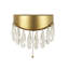 Peterlee Mild Steel LED Flush Mounted Sconce