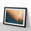 Airplane Chasing the Light in Abstract - Picture Frame Graphic Art Print-55683010-55683008