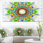 «Green Fractal Circles and Waves», impression de Cnavas-20865037-34274011