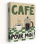 Cafe Pour Moi Coffee Wall Art Print 1 Piece Wrapped Canvas Wall Art-219449683