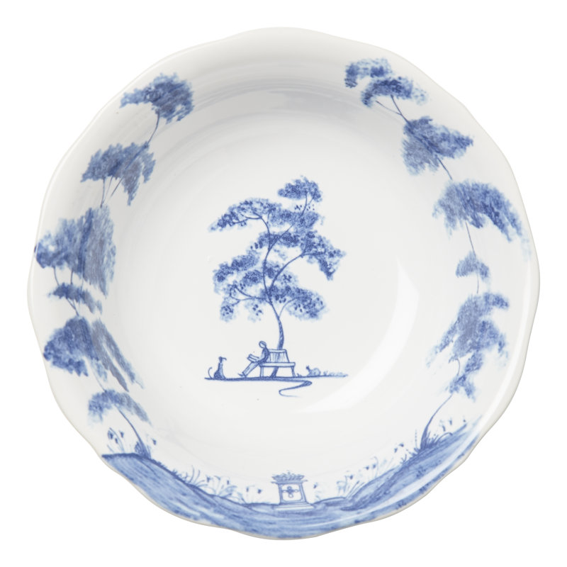 Country Estate Berry Bowl - Delft Blue
