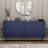 Laurens Manufactured Wood and Metal Accent Cabinet with Adjustable Shelves -1644019046