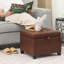 Repose-pieds en simili cuir avec rangement pour le salon-1098784344