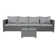 Wicker Modular Outdoor Conversation Set Of 3