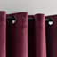 Prima Velvet Solid Blackout Polyester Curtain-1297643924