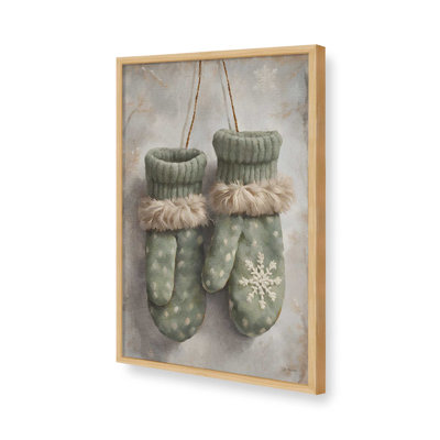 «Winter Mittens» par Jo Moulton, reproduction d'art sur toile